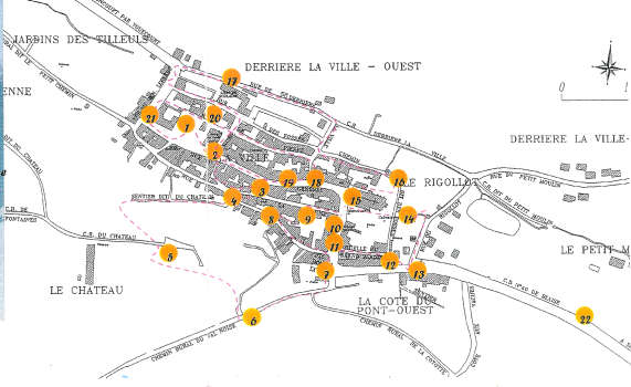 Plan du circuit découverte